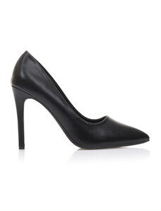 Tsoukalas Обувки на ток в черен цвят, от изкуствена кожа, с остър връх