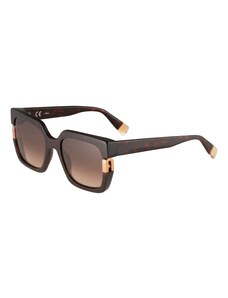FURLA Слънчеви очила 'SFU624' кестеняво кафяво / ръждиво кафяво / злато