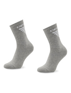 Комплект 2 чифта дълги чорапи дамски Emporio Armani