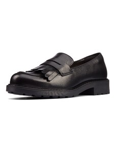 Дамски обувки Clarks Orinoco 2 Loafer естествена кожа черни