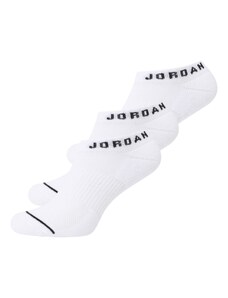 Jordan Дамски чорапи тип терлици черно / бяло