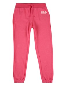 GAP Панталон розово / бяло