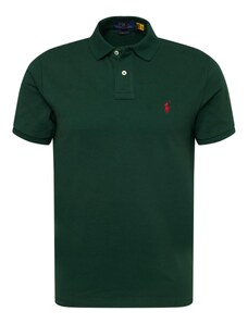 Polo Ralph Lauren Тениска тъмнозелено / червено