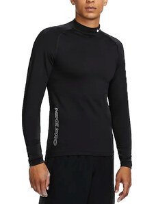 Тениска с дълъг ръкав Nike Pro Warm Men s Long-Sleeve Mock Neck Training Top dq6607-010 Размер S