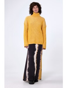 Aligne Пуловер 'Gina Roll' жълто