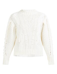 DreiMaster Vintage Пуловер 'Naemi' бял памук