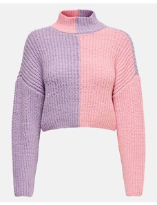 ONLY БЛУЗА ONLHEDDA L/S BLOCK PULLOVER KNT