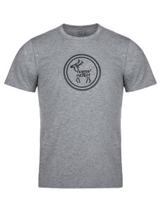 Мъжка тениска с къс ръкав KILPI BRANDYS-M Светло сиво
