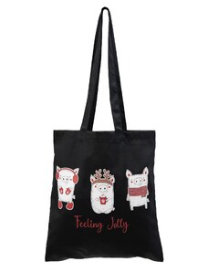 BRILLE Текстилна чанта Christmas pigs