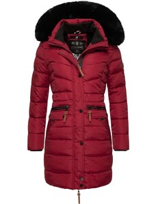 NAVAHOO Зимно палто 'Paula' червено / черно / бяло