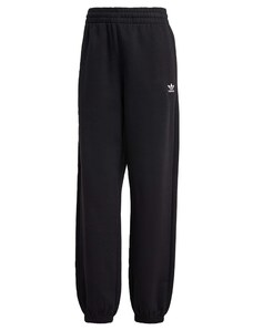ADIDAS ORIGINALS Панталон 'Essentials Fleece' черно / бяло