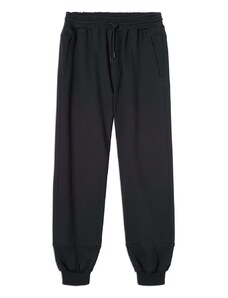 TRUSSARDI JEANS Спортни панталони 52P003221T006158 Trousers Jogger Logo Patch Cotton Fleece k299 black