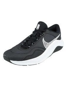 NIKE Спортни обувки 'Legend Essential 3' сиво / черно / бяло