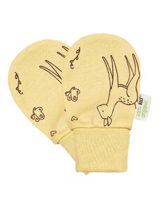 Бебешки ръкавички с принт от органичен памук, Bio Baby