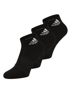 ADIDAS SPORTSWEAR Спортни чорапи 'Thin And Light ' черно / бяло