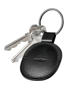Orbitkey Кожен държач за Airtag Orbitkey с халка за ключове - Black