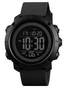 Спортен мъжки часовник SKMEI Fortitude, Дигитален, Хронограф, Черен