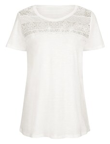 Linea Tesini by heine Тениска бяло
