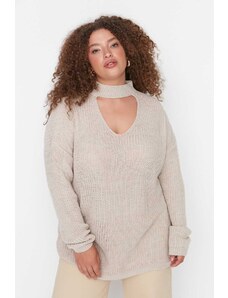 Дамски пуловер Trendyol Plus size