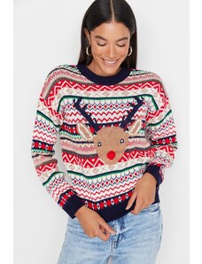 Дамски пуловер Trendyol Christmas