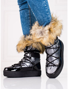 Дамски зимни обувки Shelvt 79932
