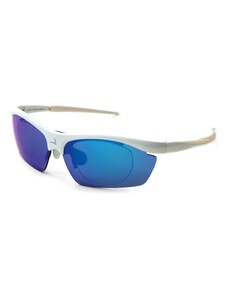 Leader Peloton слънчеви очила за спорт, колоездене в бяло, синьо, възможност за диоптри