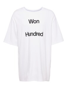 Won Hundred Тениска 'Talinn' черно / бяло