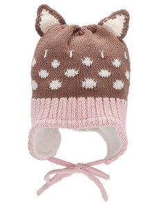 Плетена детска шапка "Коте", Sterntaler