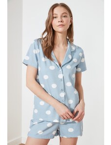 Дамска пижама Trendyol Polka-dot detailed