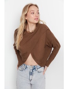 Trendyol норка култура трикотаж пуловер