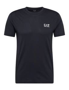 EA7 Emporio Armani Тениска нощно синьо / бяло