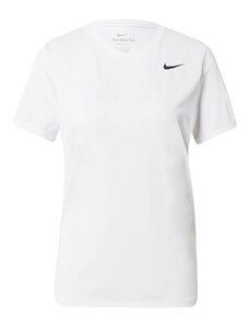 NIKE Функционална тениска черно / бяло