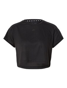 ADIDAS PERFORMANCE Функционална тениска 'Essentials 3 Bar' черно