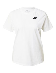 Nike Sportswear Тениска 'Club Essential' черно / бяло