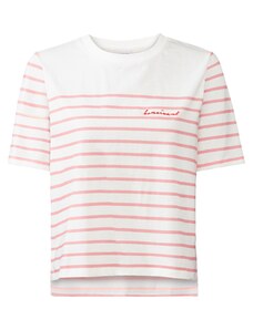LASCANA Тениска пастелно розово / червено / бяло