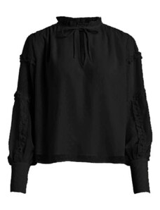 VILA Блуза черно