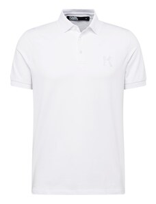 Karl Lagerfeld Тениска светлосиво / бяло