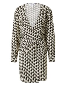 EDITED Рокля 'Immanuela' черно / бяло