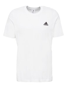 ADIDAS SPORTSWEAR Функционална тениска 'Essentials' черно / бяло
