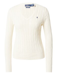Polo Ralph Lauren Пуловер 'KIMBERLY' кремаво / тъмносиньо