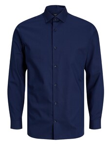 JACK & JONES Бизнес риза 'PARKER' нейви синьо