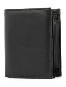 DELIS Мъжки портфейл Abramo PT1031 от естествена кожа, черен
