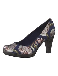 MARCO TOZZI Официални дамски обувки кремаво / нейви синьо / маслина / пепел от рози