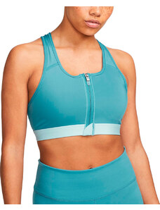 Сутиен Nike Swoosh Women’s Medium-Support Padded Zip-Front Sports Bra dd1205-440 Размер S
