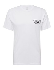 VANS Тениска черно / мръсно бяло