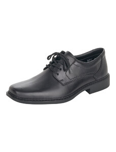 Rieker Antistress Мъжки елегантни обувки с връзки Rieker B0800-00 черни