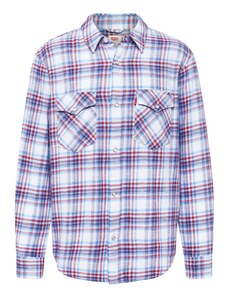 LEVI'S  Риза 'Relaxed Fit Western' синьо / червено / бяло