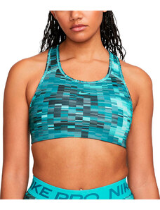 Сутиен Nike Swoosh Women Medium-Support 1-Piece Pad Allover Print Bra dv9949-416 Размер XS