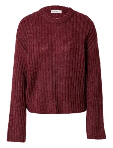 24COLOURS Пуловер бургундово червено