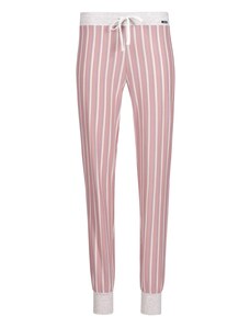 Skiny Панталон пижама небесносиньо / бледорозово / бяло